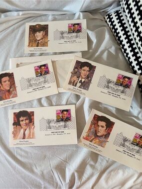 Elvis Presley First Day of Issue Stamp Collection